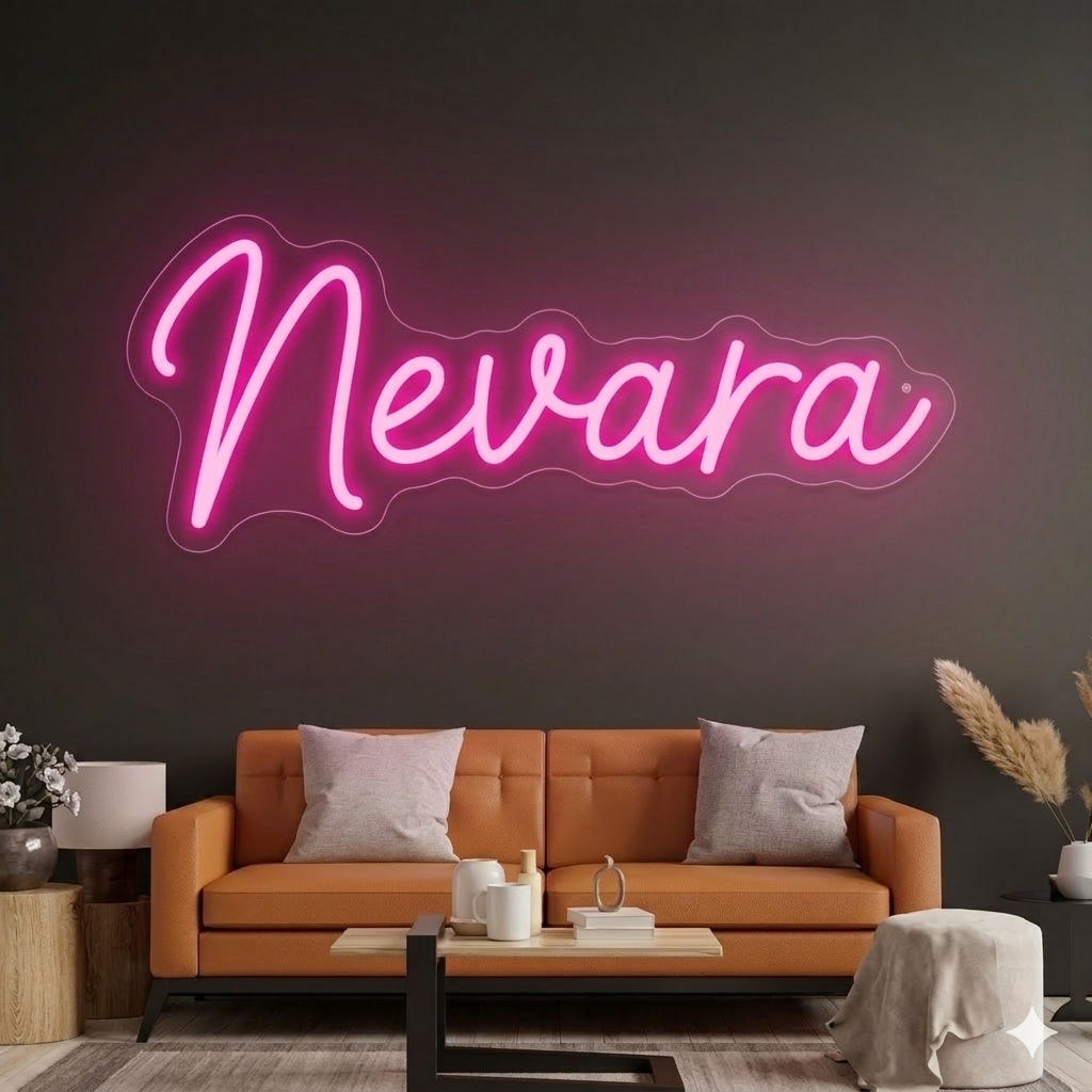 Néon LED personnalisé - prénom ou texte sur mesure