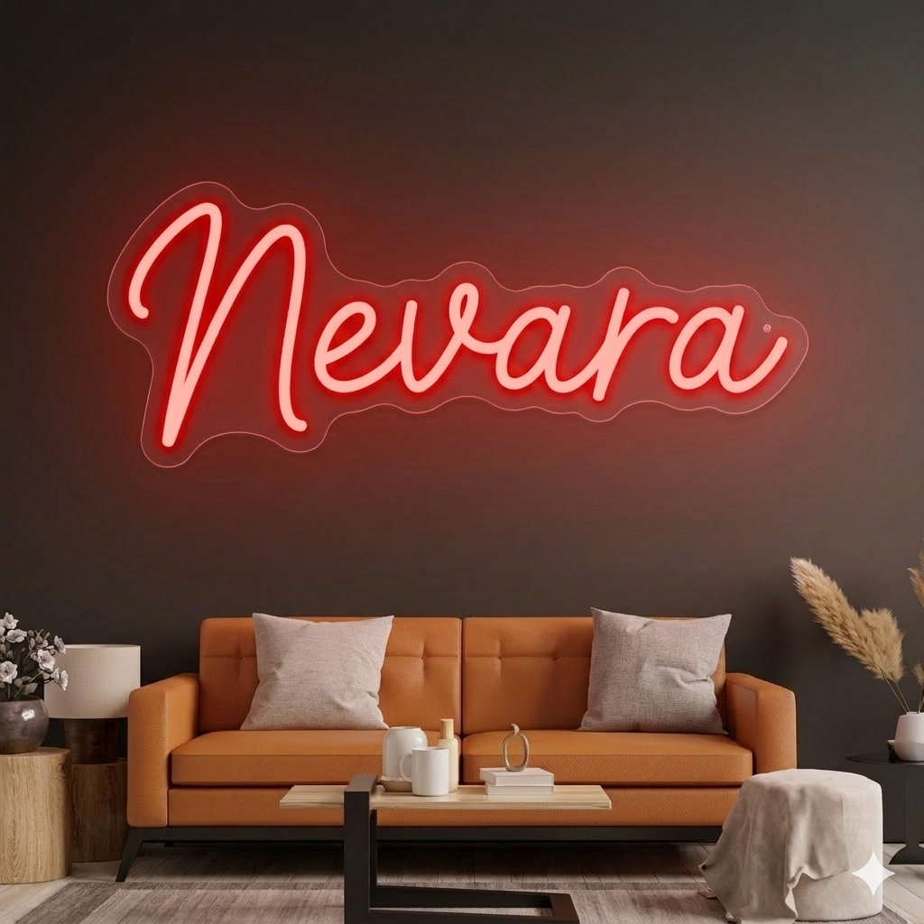Néon LED personnalisé - prénom ou texte sur mesure