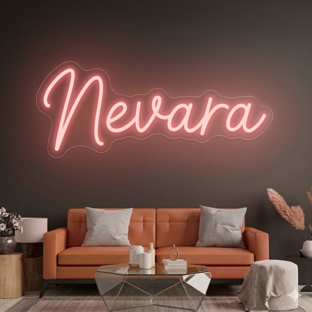 Néon LED personnalisé - prénom ou texte sur mesure