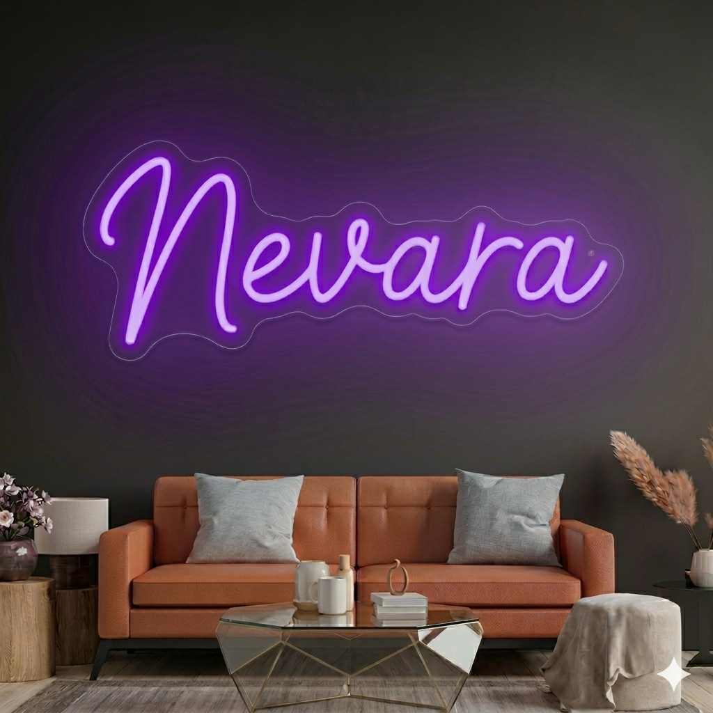 Néon LED personnalisé - prénom ou texte sur mesure