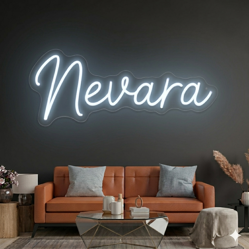 Néon LED personnalisé - prénom ou texte sur mesure